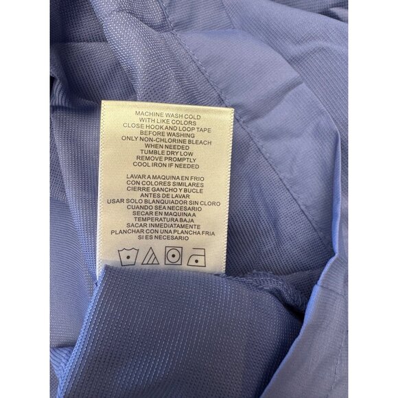 Habit Mens Shirt 2XL Lightweight Long Sleeve Blue Outdoor Button-Up Mesh Back Ve - Picture 5 of 9